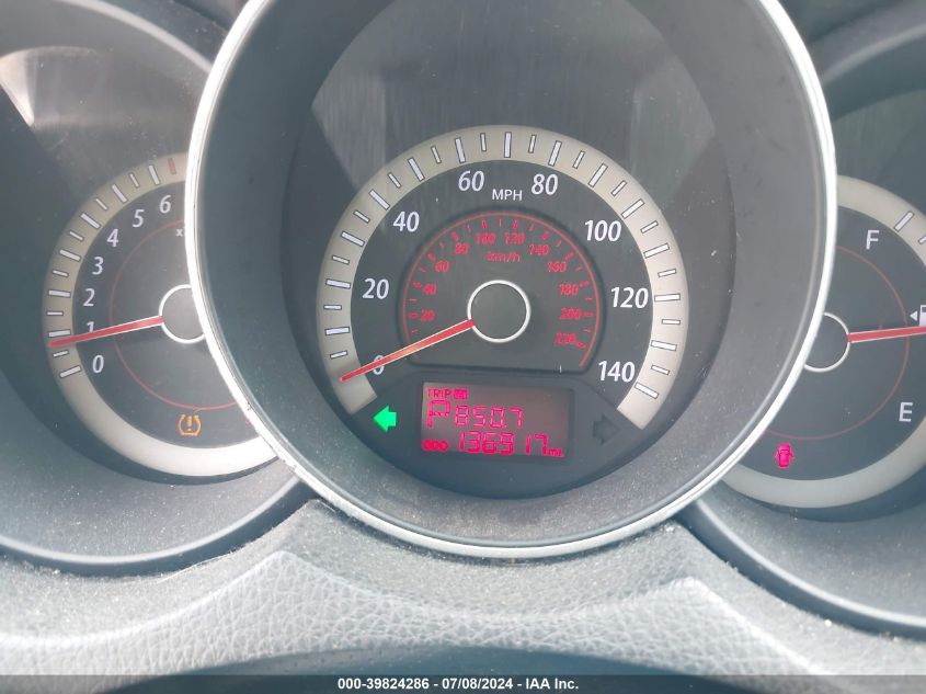 2013 Kia Forte Ex VIN: KNAFU4A21D5720600 Lot: 39824286