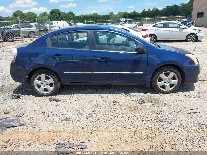2010 Nissan Sentra 2.0/2.0S/Sr/2.0Sl VIN: 3N1AB6AP8AL715841 Lot: 39824304