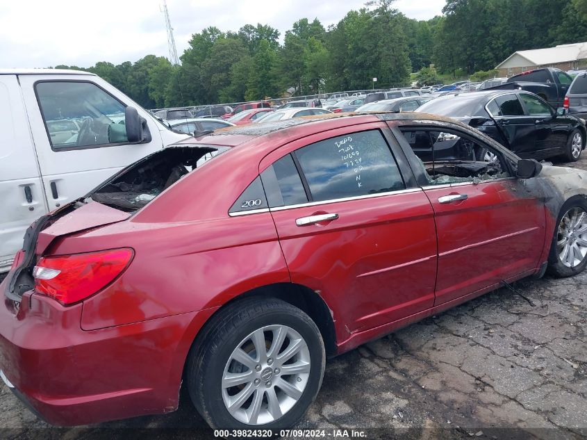 2014 Chrysler 200 Limited VIN: 1C3CCBCG7EN167608 Lot: 39824320