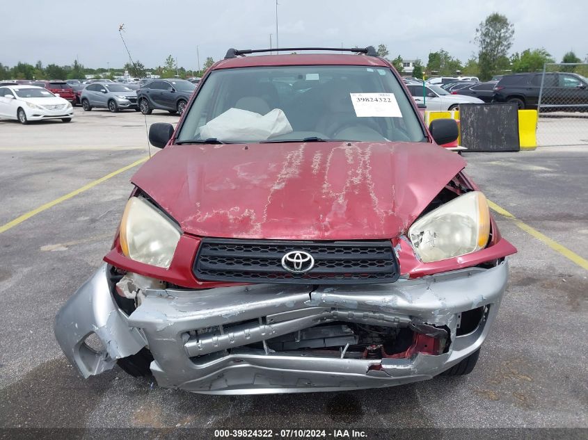 2003 Toyota Rav4 VIN: JTEGH20V330082501 Lot: 39824322