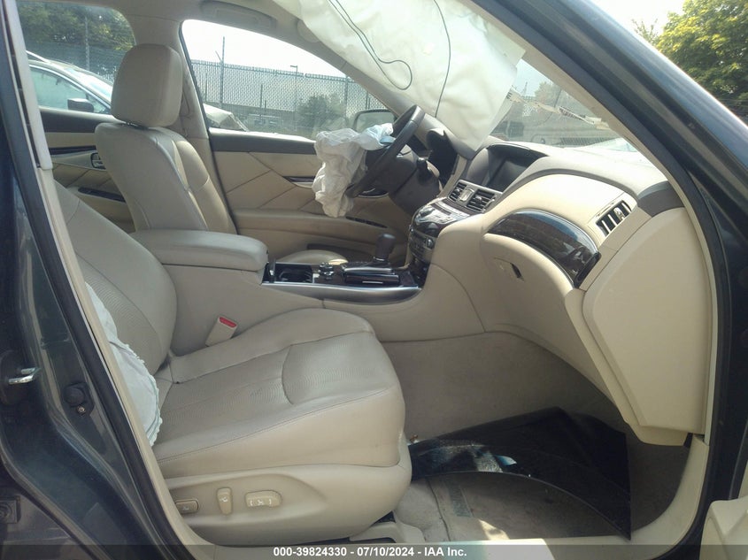 2012 Infiniti M37 X VIN: JN1BY1ARXCM395549 Lot: 39824330