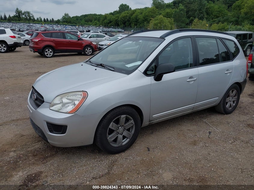 2008 Kia Rondo Lx V6 VIN: KNAFG526887167114 Lot: 39824343