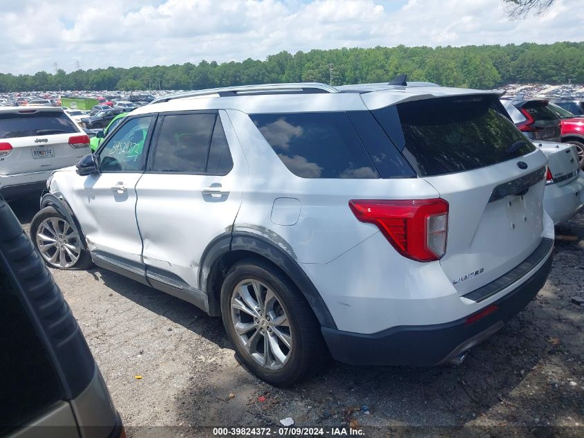 2021 Ford Explorer Limited VIN: 1FMSK7FH9MGA88063 Lot: 39824372