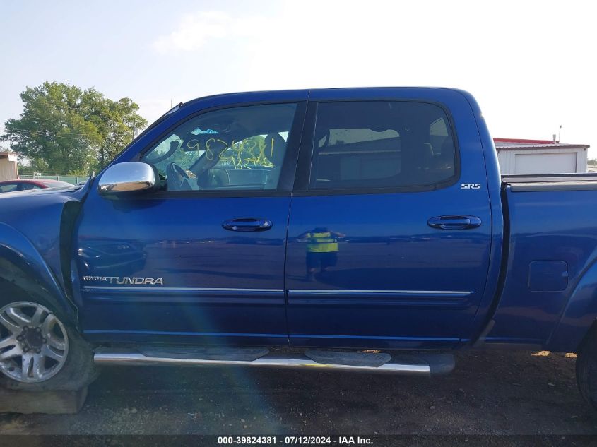 2006 Toyota Tundra Double Cab Sr5 VIN: 5TBET34166S552280 Lot: 39824381