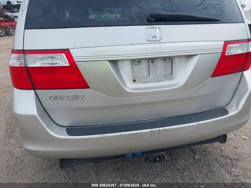 2006 Honda Odyssey Ex-L VIN: 5FNRL38676B450022 Lot: 39824387