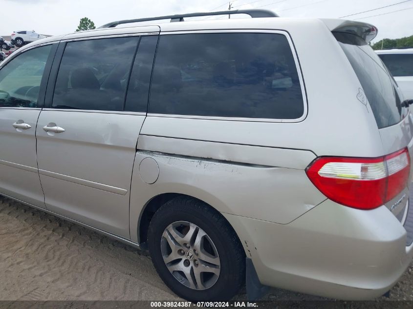 2006 Honda Odyssey Ex-L VIN: 5FNRL38676B450022 Lot: 39824387