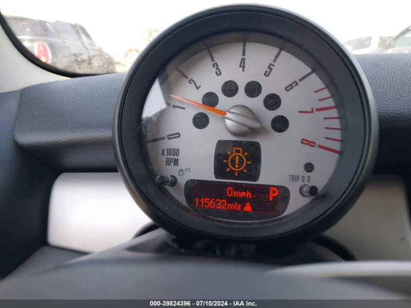 2012 Mini Cooper VIN: WMWSU3C58CT540816 Lot: 39824396