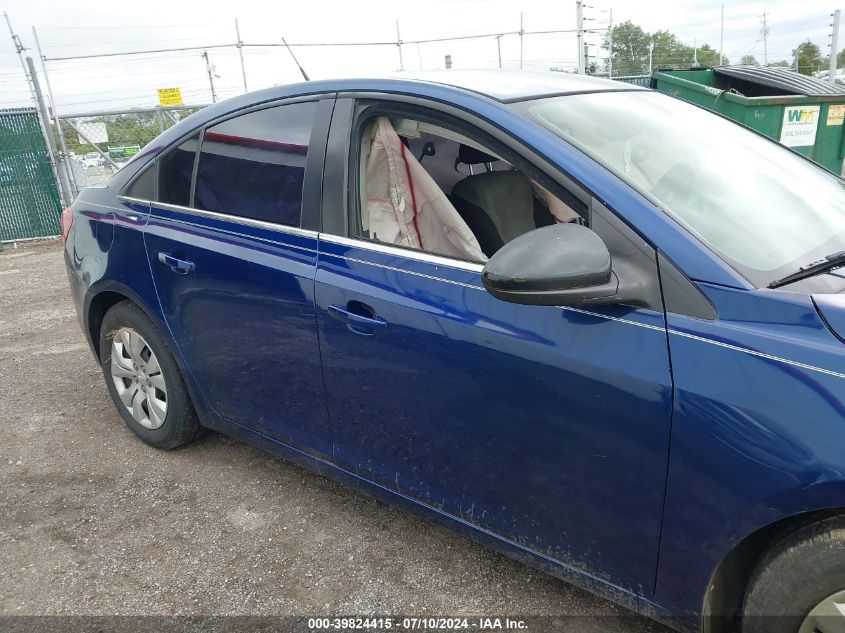 2012 Chevrolet Cruze Ls VIN: 1G1PC5SH1C7384929 Lot: 39824415