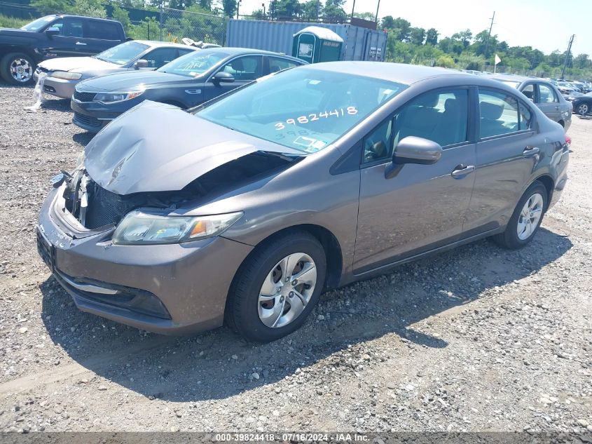 19XFB2F53FE096824 2015 HONDA CIVIC - Image 2