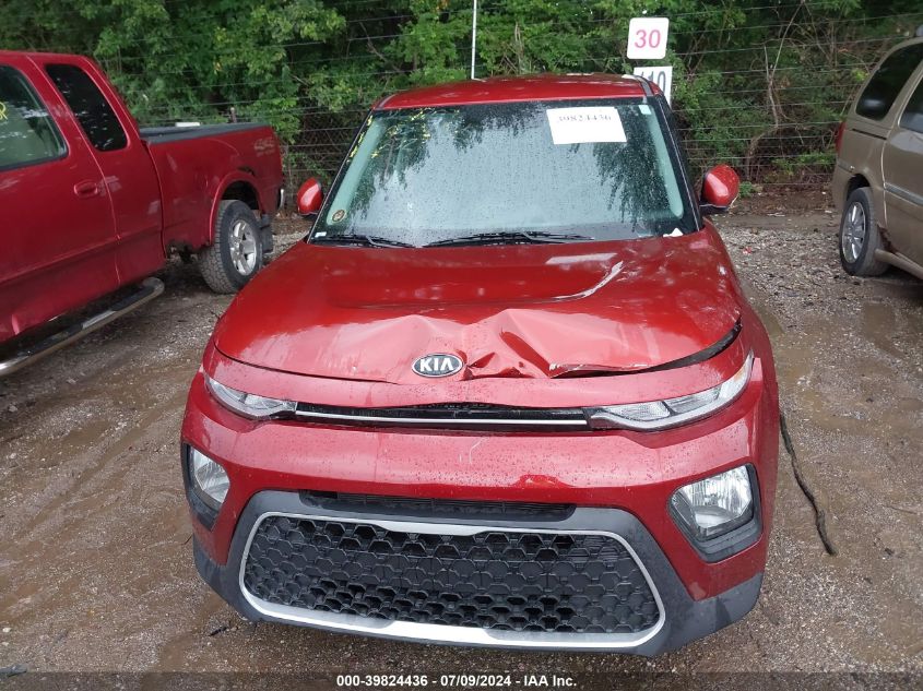 2020 Kia Soul Lx VIN: KNDJ23AU4L7106822 Lot: 39824436