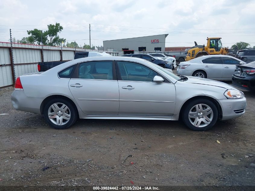 2013 Chevrolet Impala Lt VIN: 2G1WG5E30D1101824 Lot: 39824442