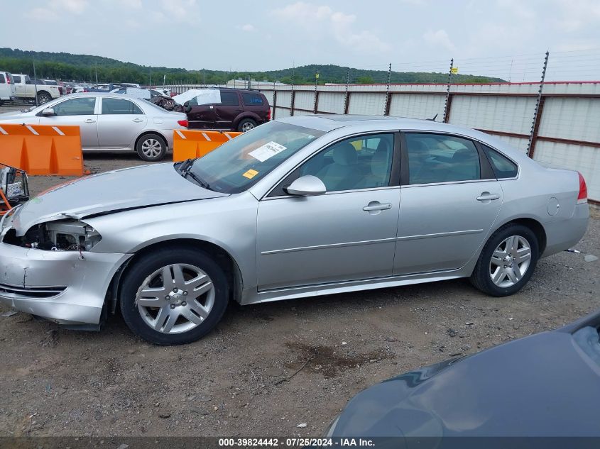 2013 Chevrolet Impala Lt VIN: 2G1WG5E30D1101824 Lot: 39824442