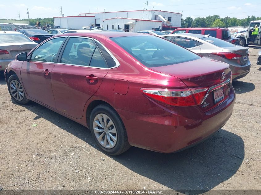 2016 Toyota Camry Le VIN: 4T1BF1FK4GU610424 Lot: 39824443