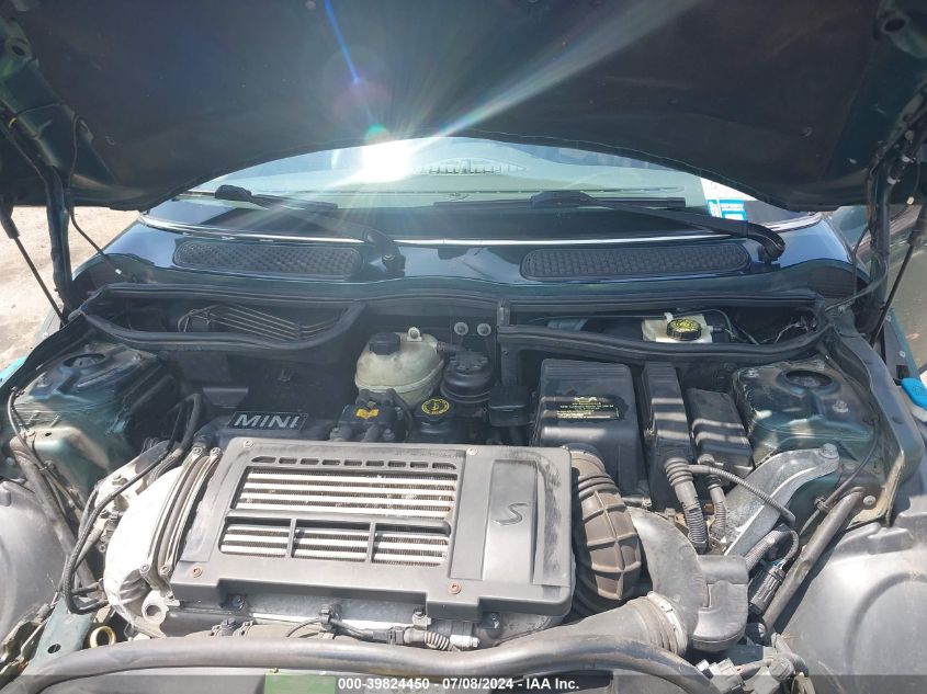 2007 Mini Cooper S VIN: WMWRH33527TJ43241 Lot: 39824450