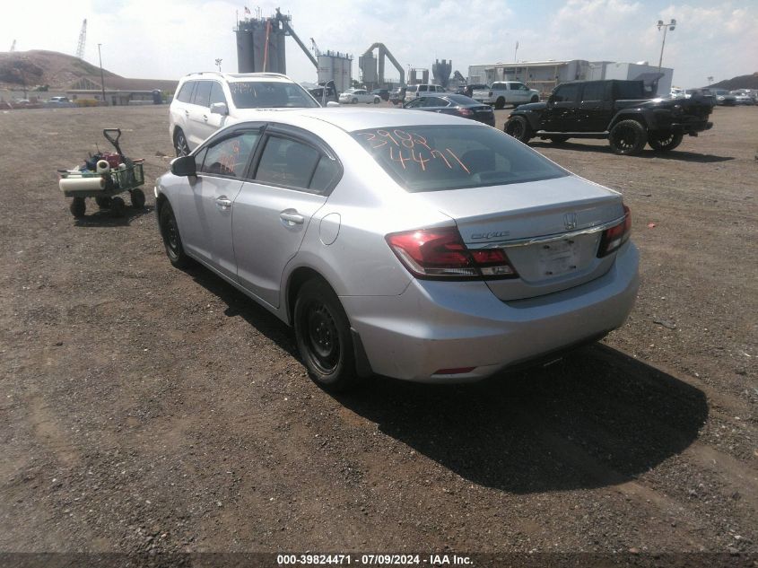 19XFB2F90EE075317 | 2014 HONDA CIVIC