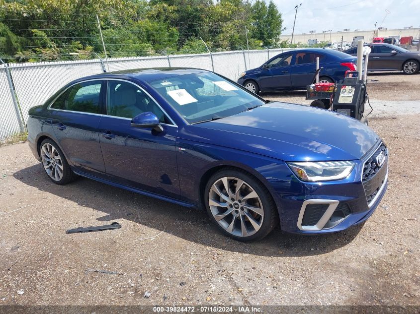 2020 AUDI A4 PREMIUM PLUS - WAUENAF4XLA060287