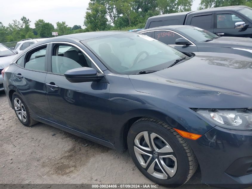 2018 Honda Civic Lx VIN: 2HGFC2F57JH600464 Lot: 39824486