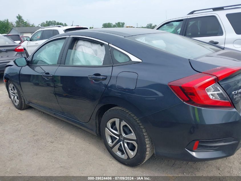 2018 Honda Civic Lx VIN: 2HGFC2F57JH600464 Lot: 39824486