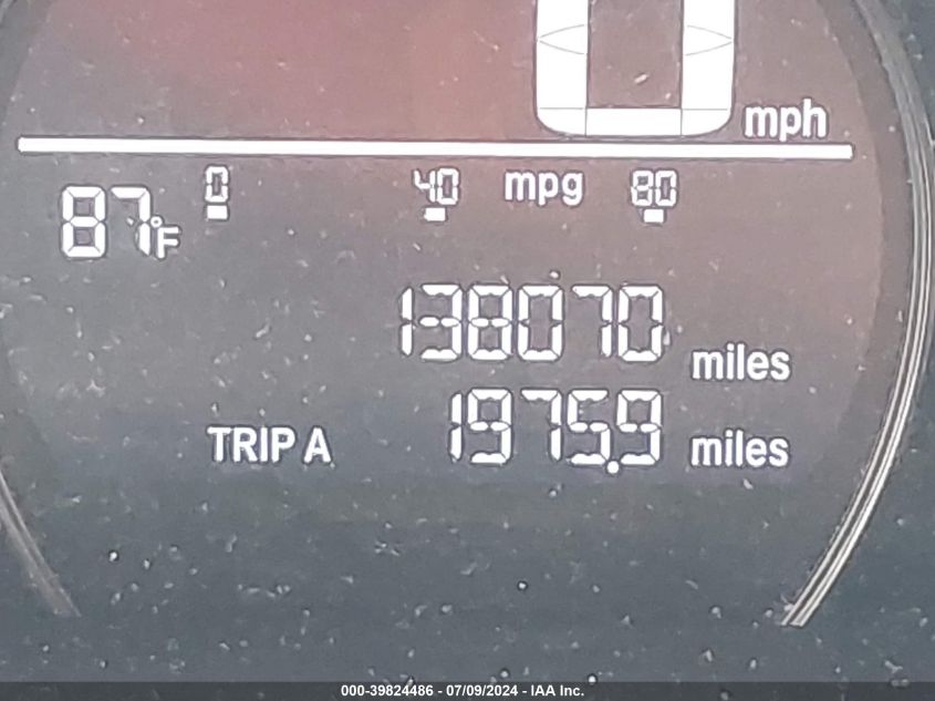 2018 Honda Civic Lx VIN: 2HGFC2F57JH600464 Lot: 39824486