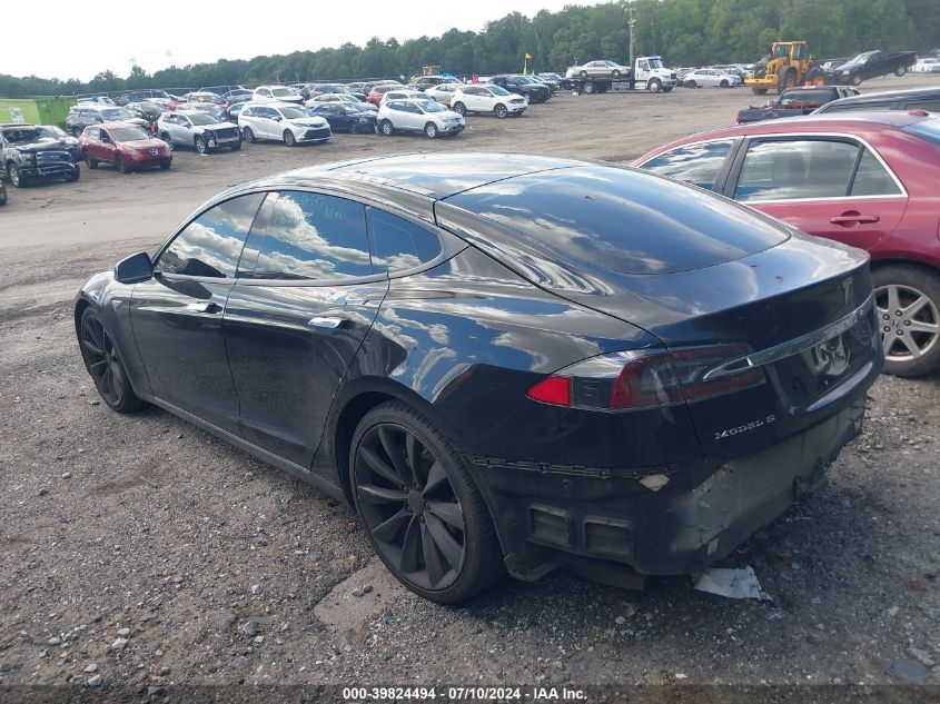 2015 Tesla Model S 70D/85D/P85D VIN: 5YJSA1E25FF106136 Lot: 39824494