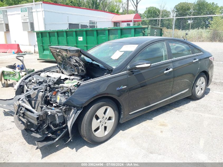 2012 Hyundai Sonata Hybrid VIN: KMHEC4A4XCA037198 Lot: 39824496