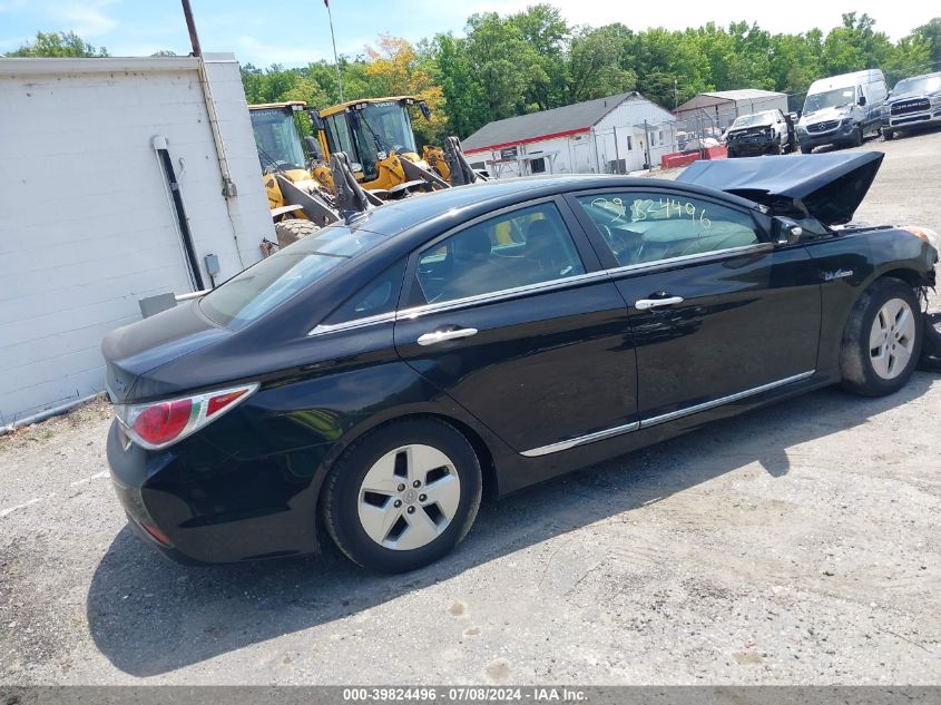 2012 Hyundai Sonata Hybrid VIN: KMHEC4A4XCA037198 Lot: 39824496