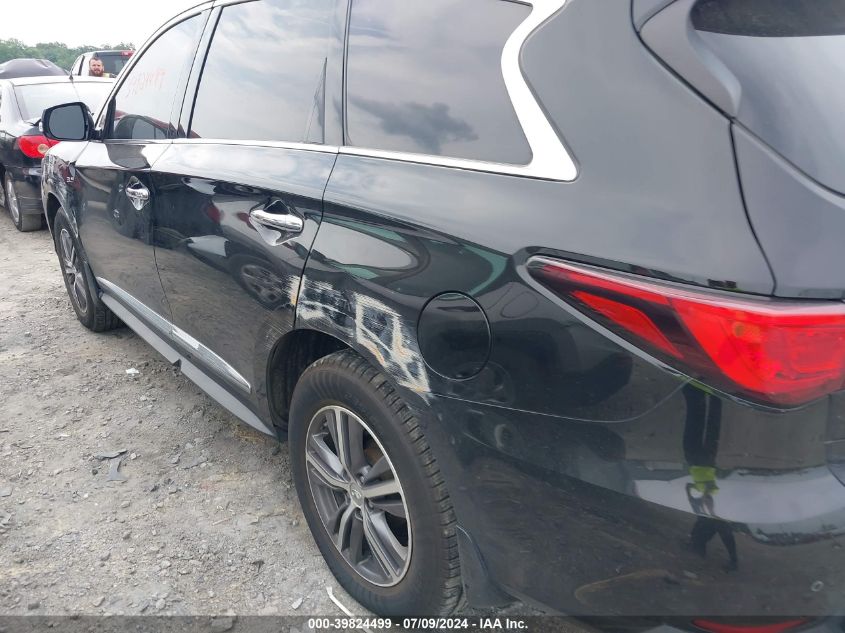 2017 Infiniti Qx60 VIN: 5N1DL0MMXHC542699 Lot: 39824499