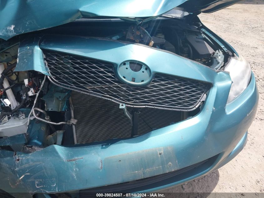 2010 Toyota Corolla Le VIN: 2T1BU4EE4AC379584 Lot: 39824507