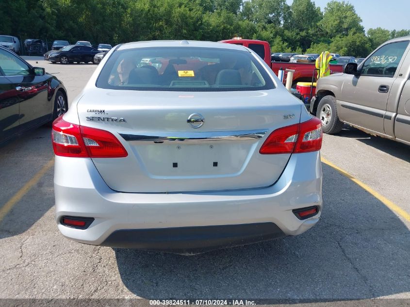 2017 Nissan Sentra Sv VIN: 3N1AB7AP7HL709156 Lot: 39824511