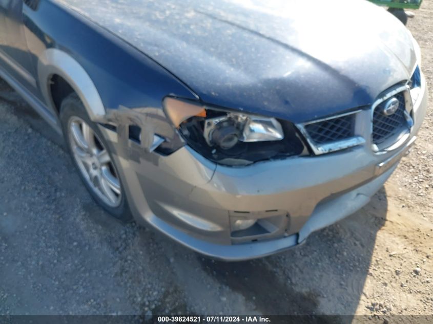 2006 Subaru Impreza Outback Sport VIN: JF1GG68636H808168 Lot: 39824521