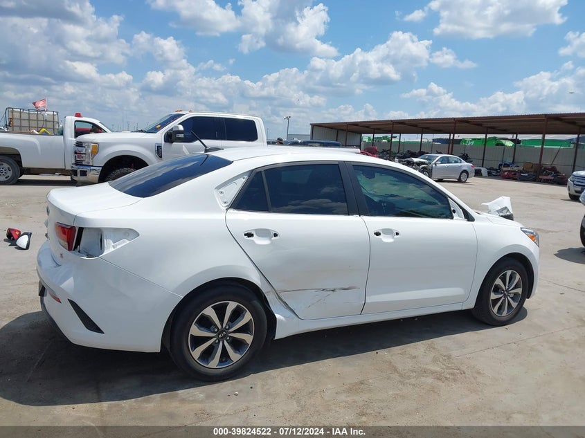 VIN 3KPA24AD5ME407106 2021 KIA RIO S