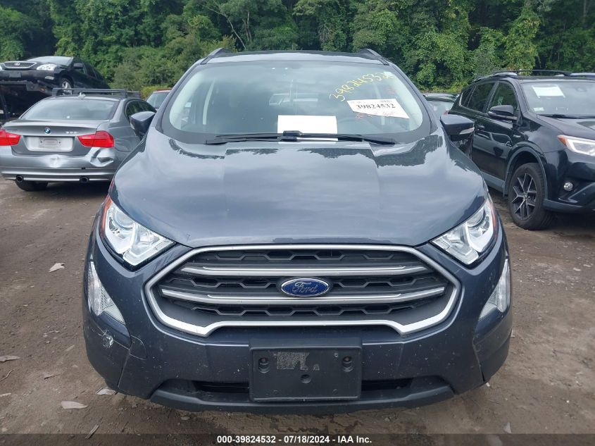 2022 Ford Ecosport Se VIN: MAJ6S3GL3NC468340 Lot: 39824532