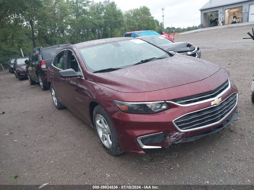 2016 Chevrolet Malibu Ls VIN: 1G1ZB5ST1GF210418 Lot: 39824536