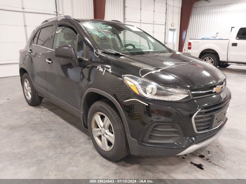 2017 Chevrolet Trax Lt VIN: 3GNCJPSBXHL290061 Lot: 39824543