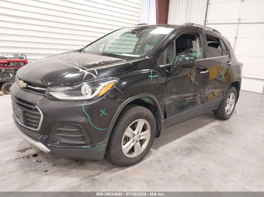 2017 Chevrolet Trax Lt VIN: 3GNCJPSBXHL290061 Lot: 39824543