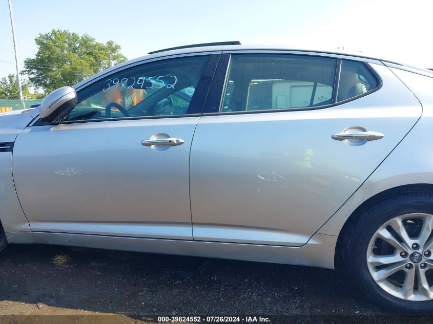 2011 Kia Optima Ex/Sx VIN: KNAGN4A75B5051855 Lot: 39824552