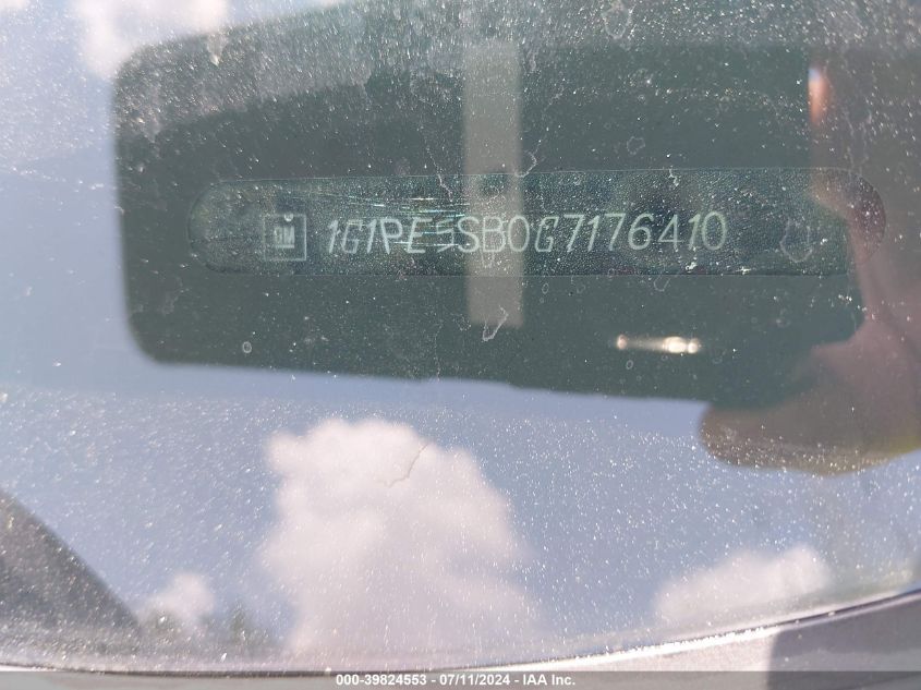 2016 Chevrolet Cruze Limited 1Lt Auto VIN: 1G1PE5SB0G7176410 Lot: 39824553