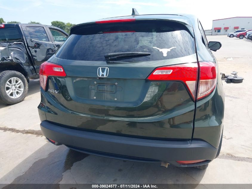 2016 Honda Hr-V Ex VIN: 3CZRU5H54GM750544 Lot: 39824577