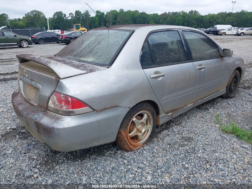 JA3AJ86E54U022401 | 2004 MITSUBISHI LANCER