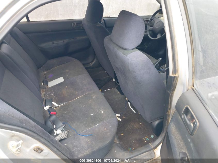 2004 Mitsubishi Lancer Oz Rally VIN: JA3AJ86E54U022401 Lot: 39824600