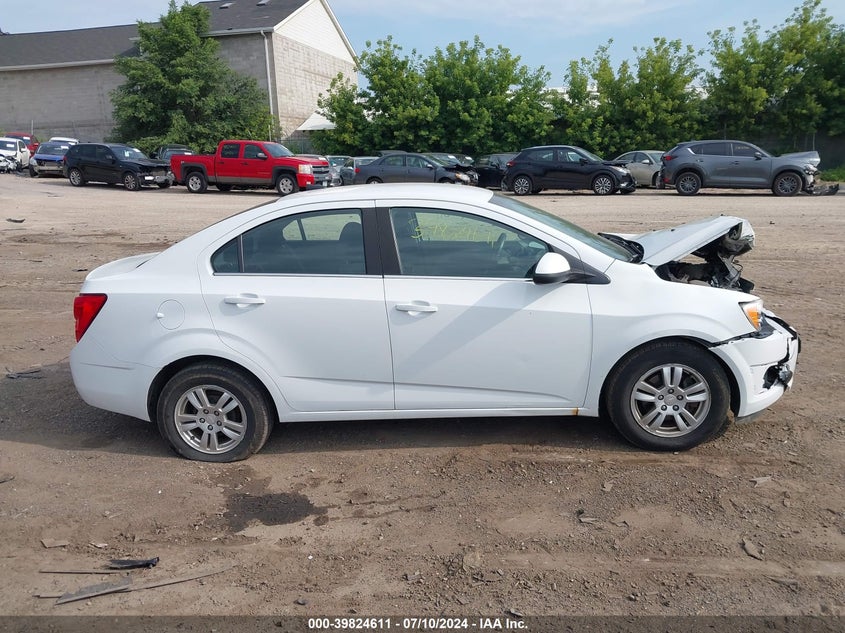 2013 Chevrolet Sonic Lt VIN: 1G1JC5SH4D4193742 Lot: 39824611