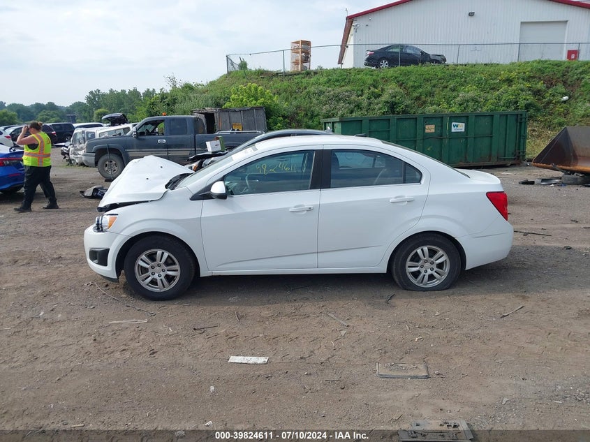 2013 Chevrolet Sonic Lt VIN: 1G1JC5SH4D4193742 Lot: 39824611