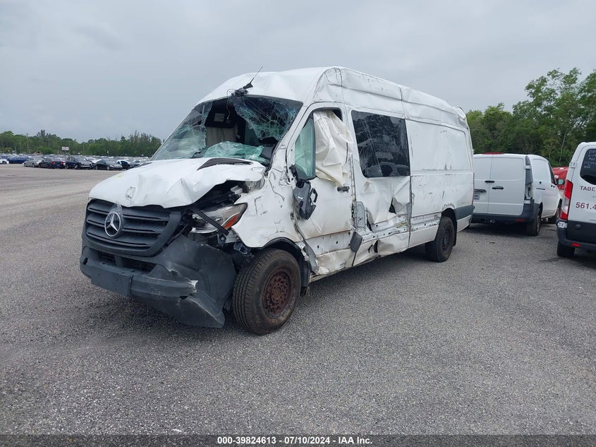 2020 Mercedes-Benz Sprinter 2500 High Roof V6 VIN: W1W4ECHY3LP254445 Lot: 39824613