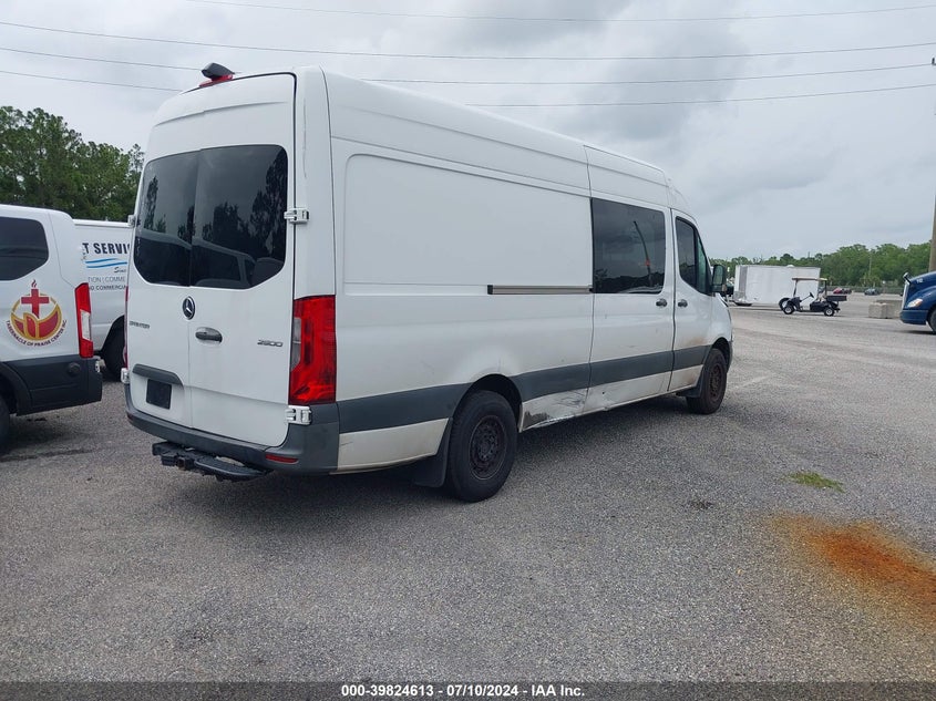 2020 Mercedes-Benz Sprinter 2500 High Roof V6 VIN: W1W4ECHY3LP254445 Lot: 39824613