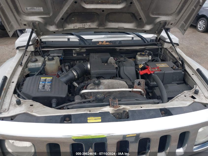 2008 Hummer H3 Luxury VIN: 5GTEN43E988196757 Lot: 39824616