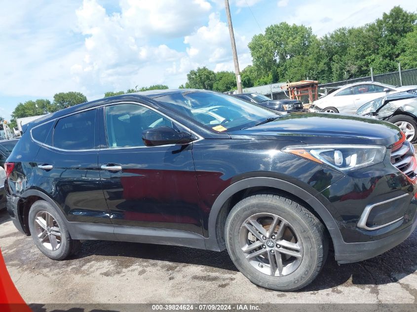 2018 Hyundai Santa Fe Sport 2.4L VIN: 5NMZTDLB1JH082941 Lot: 39824624