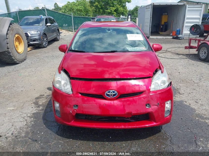 2011 Toyota Prius Two VIN: JTDKN3DU3B0289046 Lot: 39824631