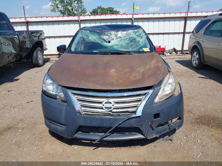 2015 Nissan Sentra Sv VIN: 3N1AB7AP6FL671352 Lot: 39824642