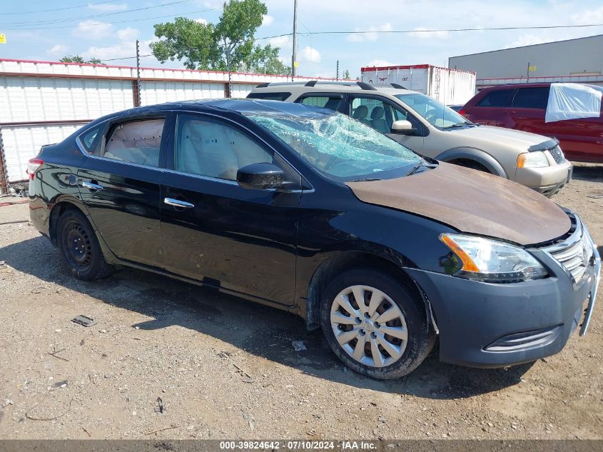 2015 Nissan Sentra Sv VIN: 3N1AB7AP6FL671352 Lot: 39824642