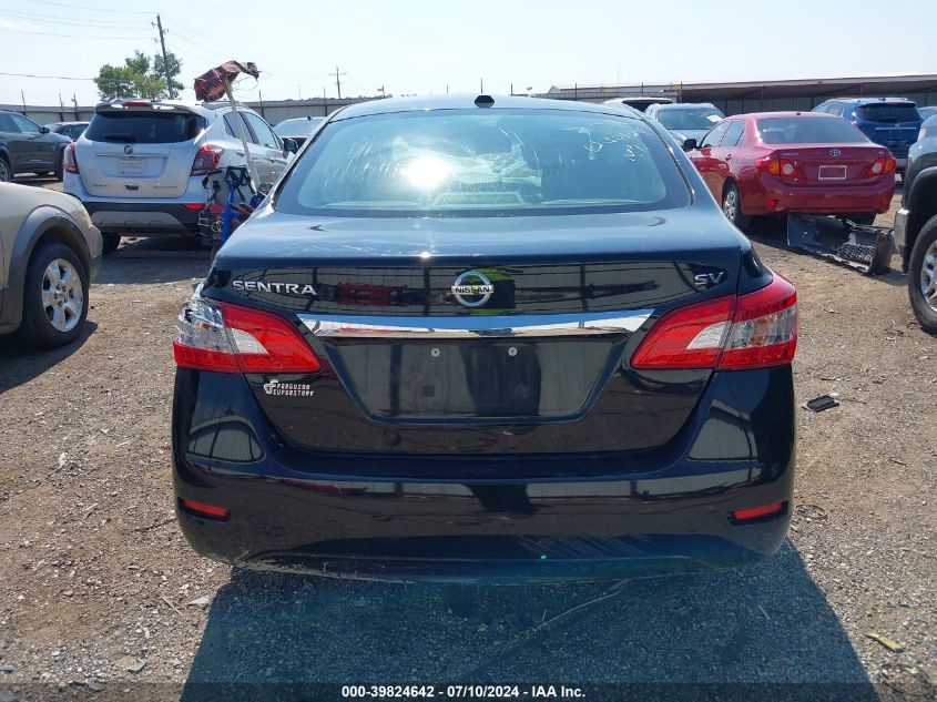 2015 Nissan Sentra Sv VIN: 3N1AB7AP6FL671352 Lot: 39824642